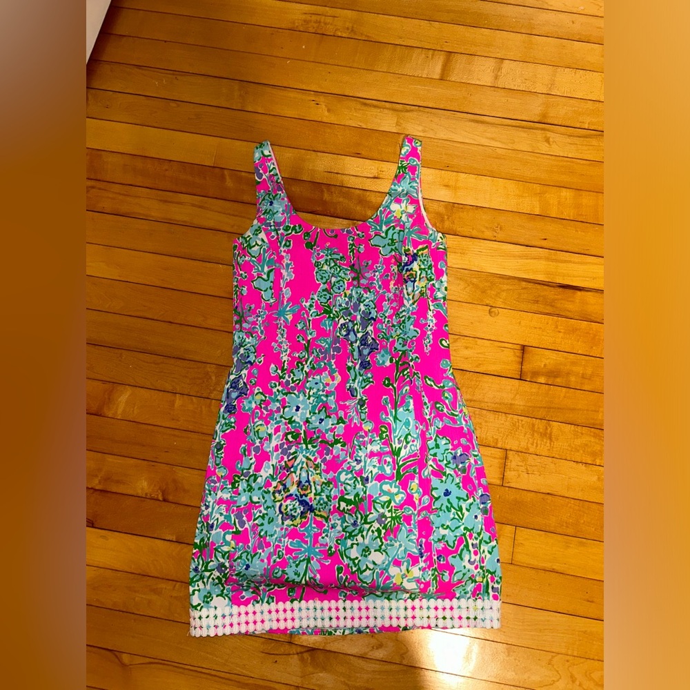Classic Bright Pink Lilly Pulitzer Shift Dress